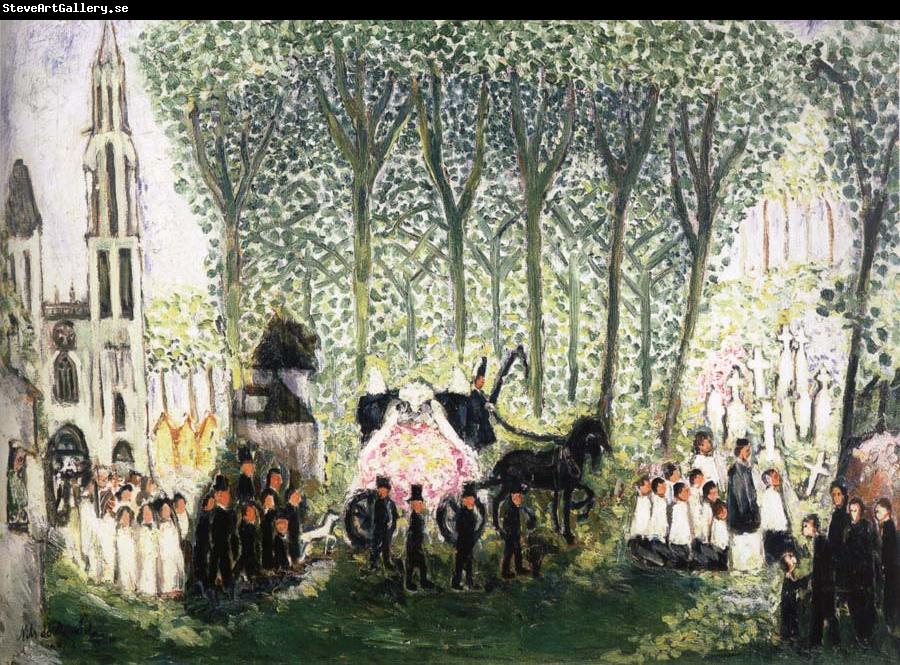 Nils von Dardel Funeral in Senlis